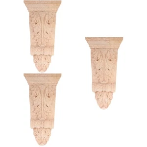 3pcs Roman Column Corbel Decorative Unique Corbel Ceiling Corbel Home Adornment - Picture 1 of 12