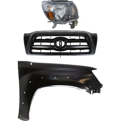 Headlight Kit For 2005-2011 Toyota Tacoma Passenger Side Assy Halogen Type 1 4WD - Image 1 of 4