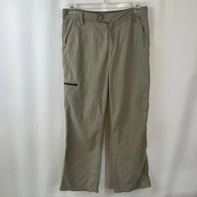 Merrell Pants Women’s Size 10 Select Wick Hiking Taupe brown Zip Outdoors - Image 1 of 4