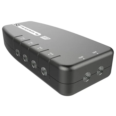Slx TV Signal Booster Aerial Amplifier, 4 Way Signal Distribution Amplifier with - Image 1 of 4
