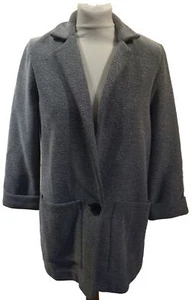 Ladies GEORGE Single Breasted Grey And Black Jacket U.K. 12 - Picture 1 of 5