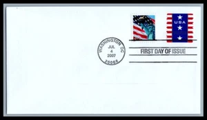 US FDC # 4157 (10c) Patriotic Banner none 2008, 9p5975 - Picture 1 of 1