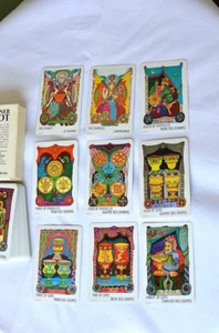 Gipsy Tarot Tsigane, Zigeuner Tarot Walter Wegmüller, Karten komplett, neuwertig - Bild 1 von 3