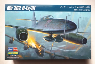 Messerschmitt Me 262 B-1A/U1 NIGHT FIGHTER 80379 Hobbyboss 1:48 NUOVO - Immagine 1 di 4