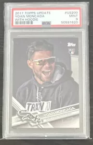 Actualización Topps 2017 Yoan Moncada SP variación de imagen novato RC #US200 PSA 9 - Imagen 1 de 1