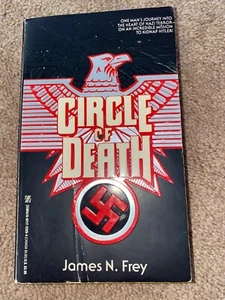 1988 Book Circle of Death by Frey, James N. Nazi Terror Kidnap Hitler paperback - Picture 1 of 11