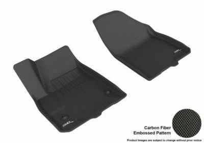 Alfombrilla 3D MAXpider 2017-2024 para Cadillac XT5 Kagu primera fila patrón en relieve Foto 1 de 4