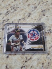 2022 Topps Series 2 Rickey Henderson 1982 MLB All-Star Game Patch Athletics (b1)