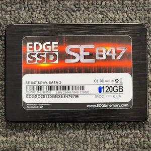 EDGE SE847 120GB SSD Solid State Drive Portable Internal External SSD EUC - Picture 1 of 4