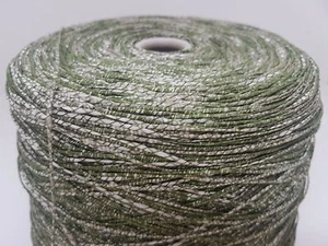 NaturWolle Stricken&Handstricken| Bouclè farb-effektgarn 73%BW grün 1,5kg |bb20 - Bild 1 von 4