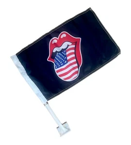 JLP Intended for Window Flag Clip On 12” x 17”with 19"Pole All Cars Rolling Sto - Picture 1 of 1