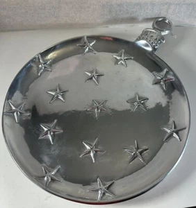 Mariposa Large Christmas Ornament Platter Serving Tray Stars Holiday - Picture 1 of 7
