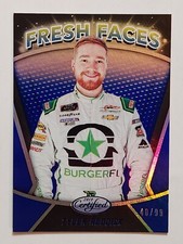 2018 Panini Certified NASCAR Racing Fresh Faces #FF10 Tyler Reddick Blue #40/99