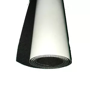 Fieltro NEGRO 24" X 24" JUMBO ADHESIVO Respaldo Caja de Sombras Coleccionables SUPERFIELTRO - Imagen 1 de 2