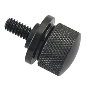 1/4''-20 Black Aluminum Rear Seat Mount Bolt Screw Fit for Harley Davidson US - Picture 1 of 14