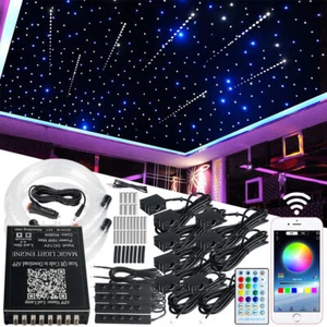 2800x Home Car Headliner Meteor Shooting Star Light Kit Roof Fiber Optic Ceiling - Picture 1 of 16
