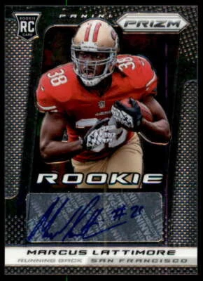 Marcus Lattimore Rookie Card 2013 Panini Prizm Autographs #263  - Image 1 of 2