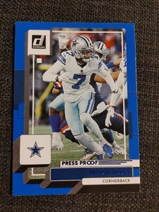 Trevon Diggs blue Press proof .2022 panini donruss football - Picture 1 of 2