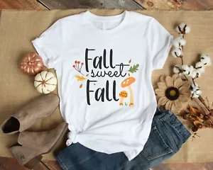 Fall Sweet Fall Autumn Gift Tshirt - Picture 1 of 1