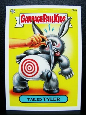 GARBAGE PAIL KIDS, 2013, Brand-New Series 3, Bonus Card #B24a Tailed TYLER, BNS3 - Image 1 of 2