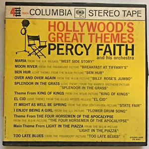7-1/2ips Percy Faith Hollywood's Great Themes Reel Tape - Foto 1 di 3