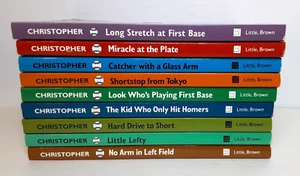 Matt Christopher 9 Book Lot Baseball Sports Kids Chapter BOOKS - Picture 1 of 4