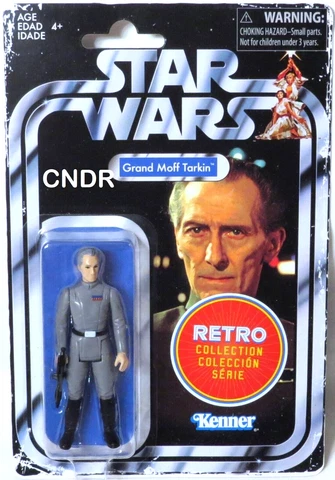 Star Wars Vintage Retro Collection 3.75" GRAND MOFF TARKIN from Death Star Game! Cover