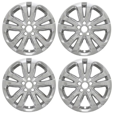 Cubiertas de tapacubos cromadas de 17" para llantas de aleación Chrysler 200 2015-2017 Foto 1 de 2