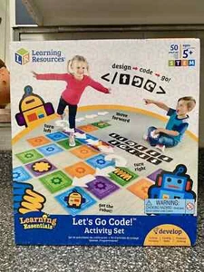 Learning Resources Let’s Go Code! Activity Set, 50 Pieces - Picture 1 of 2