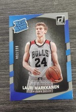 2017-18 Donruss Rated Rookies Press Proof Silver /299 Lauri Markkanen RC