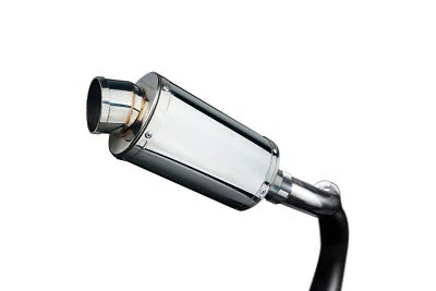 Silenciador de escape Delkevic Slip On KTM RC390 390 Duke SS70 9" acero inoxidable ovalado 17-20 Foto 1 de 4