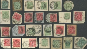 SCOTLAND KE7th VILLAGE POSTMARKS on PIECE ..PRICED SINGLY - Picture 1 of 26