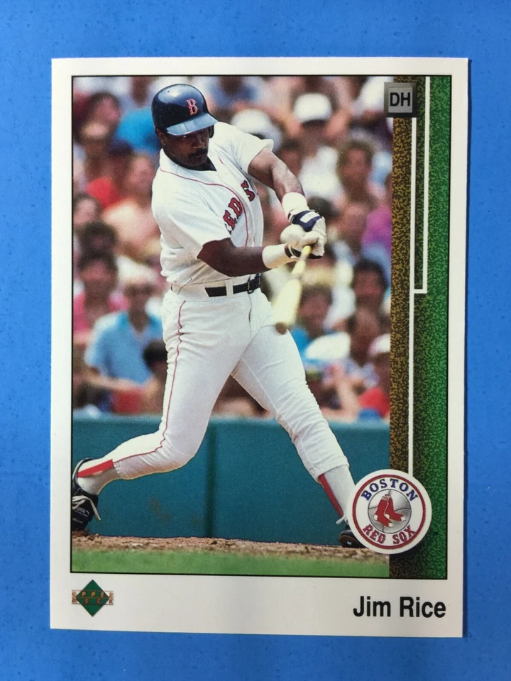 1989 Upper Deck Set Break #413 JIM RICE  * NM-MT or BETTER L12120229 - Image 1 of 4