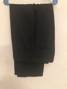 DSCP Flat Front Pants Men Size 36XL Athletic Black Uniform - Picture 1 of 1