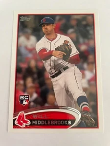 2012 Topps Update Will Middlebrooks US70 RC - Picture 1 of 1