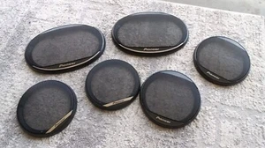 PIONEER 6x9 & 6x5 SPEAKER GRILL COVERS 3 Pairs - Picture 1 of 3