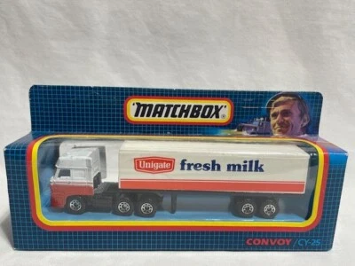 1987 Matchbox International Convoy CY-25 DAF Unigate Fresh Milk 1/64, Macau - Image 1 of 2