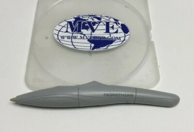 LOT OF 2 PROMETHEAN ACTIVPEN4S3 ACTIVBOARD STUDENT LEARNING PEN LIGHT GRAY - Image 1 of 3