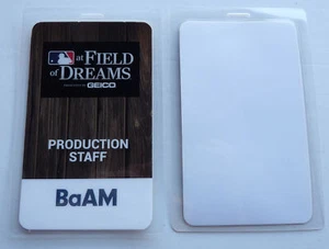 Field Of Dreams Yankees White Sox Baseball Spiel BaAM Backstage Pass Laminat - Bild 1 von 1