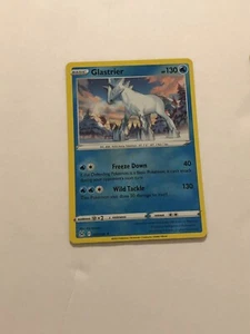 Pokemon Card Lost Origin Reverse Holographic Glastrier 051/196 NM - Picture 1 of 2
