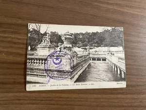 Indo China 1918 Military PPC +Free-Franking +Armee Orient Jumbo Chop +Nimes Card - Picture 1 of 2