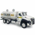 1:50 Alloy+Plastic Construction Tanker Trailer Truck Model Toy Diecast For Kids