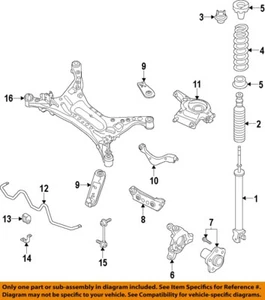 NISSAN OEM 13-18 Altima Rear Suspension-Lower Control Arm 551B13TA0D - Picture 1 of 1