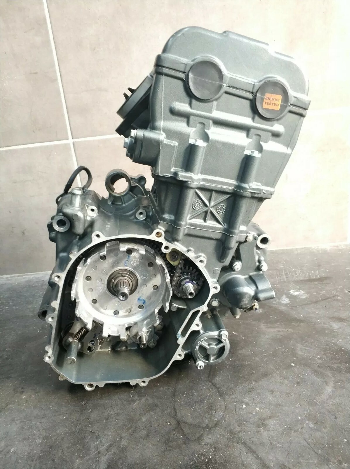 Block Engine KTM Duke 125 2016 12455 Km 