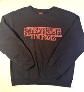 Stranger Things Pullover Medium schwarz Netflix Crewneck Sweatshirt Pulli Hoodie - Bild 1 von 11