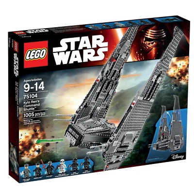 LEGO Star Wars 75104 Kylo Ren's Command Shuttle New Factory Sealed - Image 1 of 3