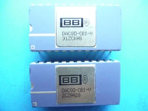 BURR MARRÓN DAC80-CBI-V Cantidad de 2 por Lote IC DAC 12 BITS CONVERTIDOR D/A - Imagen 1 de 6