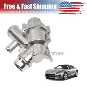 For Jaguar Land Rover Upgraded Metal Thermostat No Sensor 3.0 5.0 AJ133 AJ126 - Picture 1 of 10
