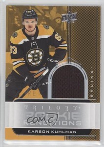 2019 Upper Deck Trilogy Renditions Silver Foil Jersey Karson Kuhlman Rookie RC