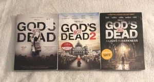 God’s Not Dead DVD, Brand New, (1 &2 + Light In Darkness) - Picture 1 of 6